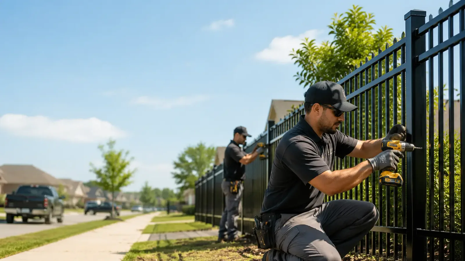 Metal Fence Installation in Early Branch, SC